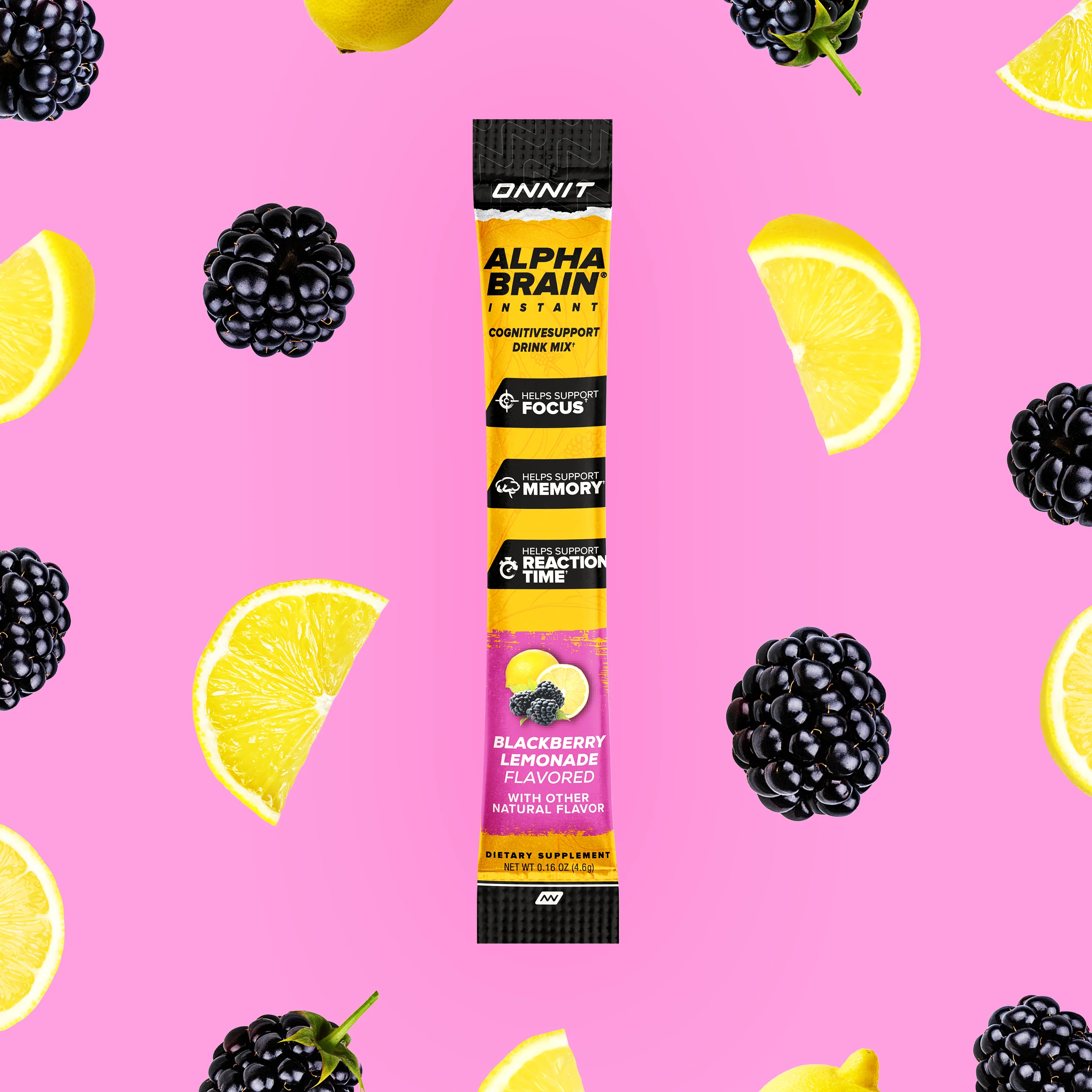 Alpha BRAIN® Instant - Blackberry Lemonade (30 ct) - Image 5
