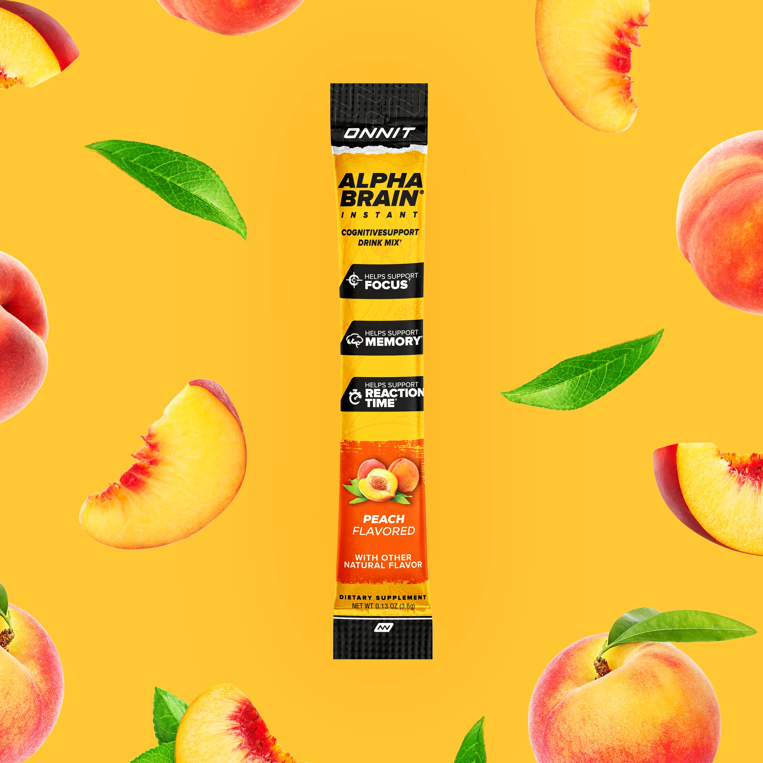 Alpha BRAIN® Instant - Peach (30 ct) - Image 5
