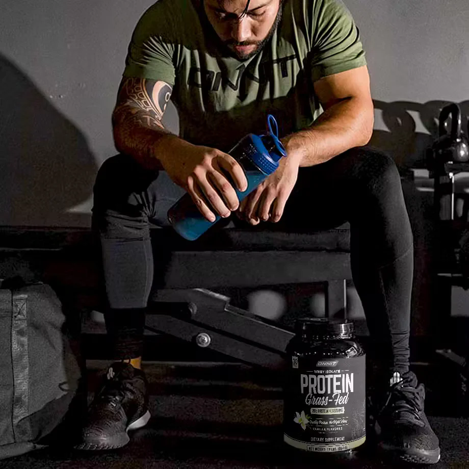 Grass Fed Whey Isolate Protein - Vanilla (30 Serving Tub) - Image 4