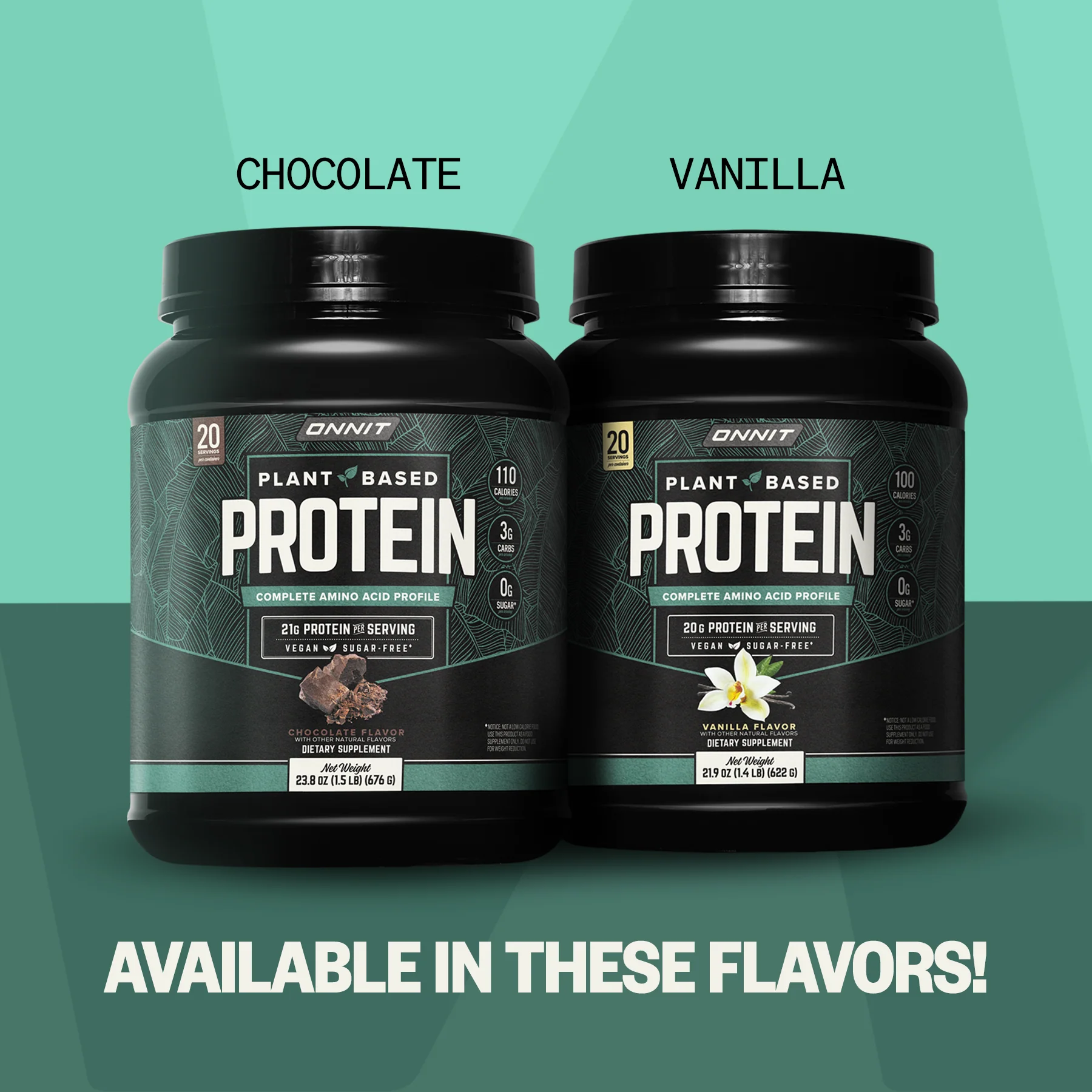 Plant-Based Protein - Chocolate (20 Serving Tub) - Image 3